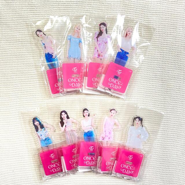 TWICE - TWICE twice ONCEDAY グッズ アクスタ メンバー全員 KPOPの