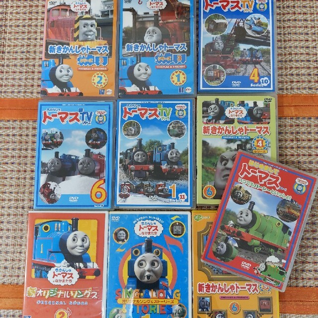 きかんしゃトーマス DVD10枚セットの通販 by ちゃんちぃ's shop｜ラクマ