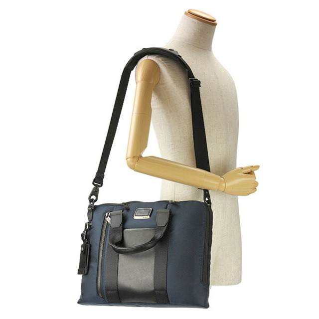 TUMI - 新品 トゥミ TUMI ブリーフケース アルファブラボー ネイビーの