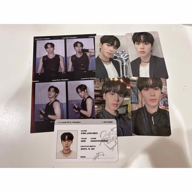 WEi キムジュンソ トレカの通販 by m's shop｜ラクマ