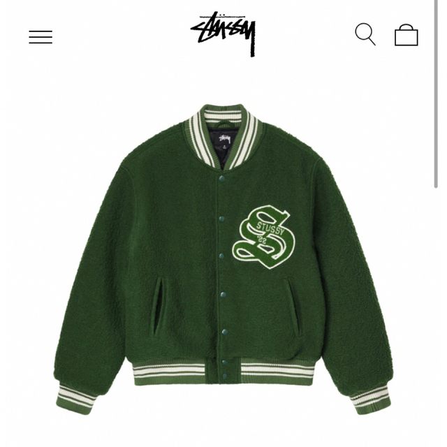 STUSSY - Stussy CASENTINO WOOL VARSITY JACKETの通販 by a's shop