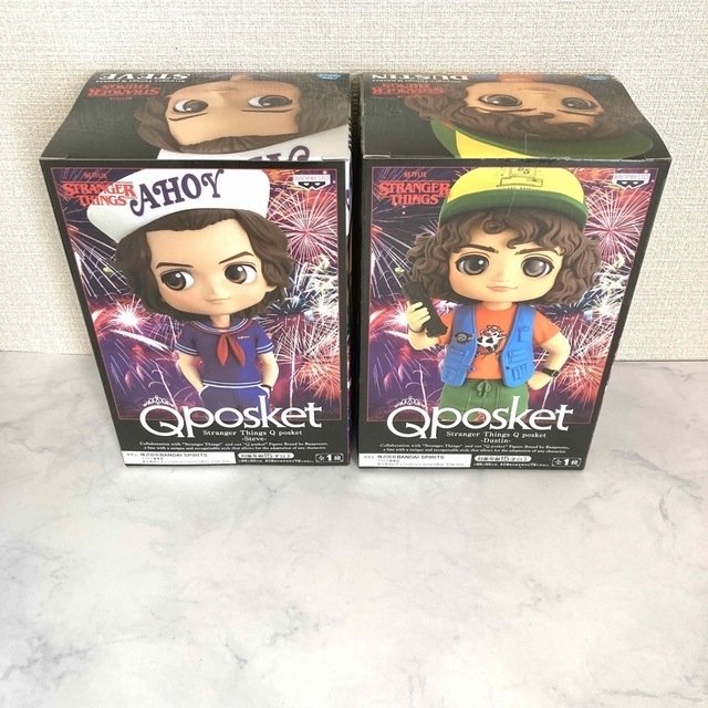 2点セット】Qposket ストレンジャーシングス スティーブ ダスティンの