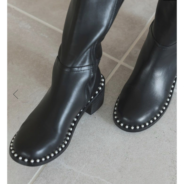 Donoban - 新品 アキロン✖️Donobanコラボ パールロングブーツ XSの