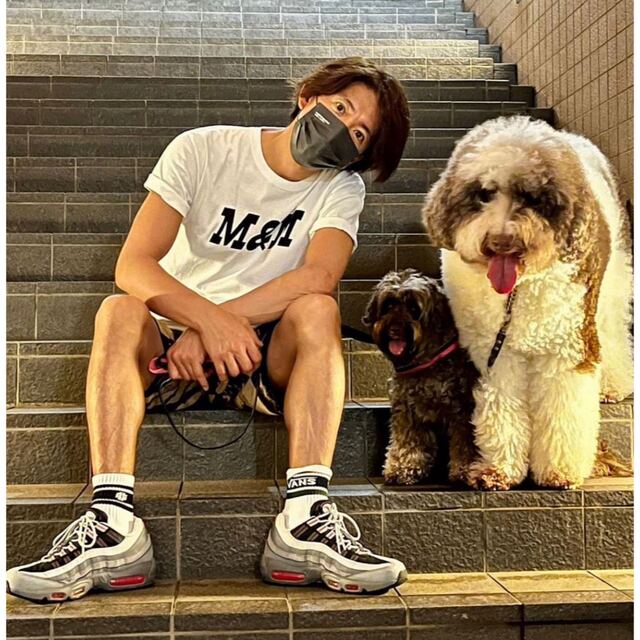 STANDARD CALIFORNIA - キムタク着用 私物 ソックス レッド ブラック