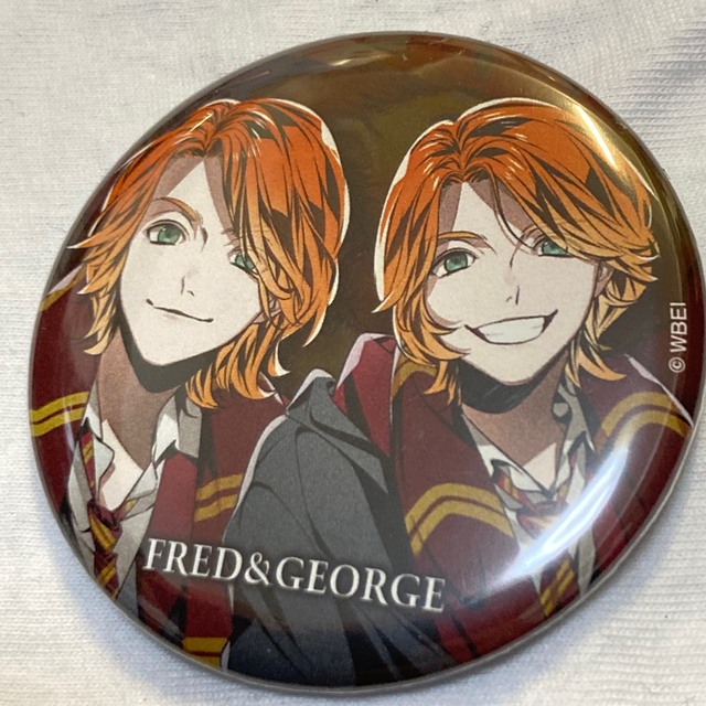 フレッド ジョージ ハリー・ポッター 缶バッジの通販 by メル（仮