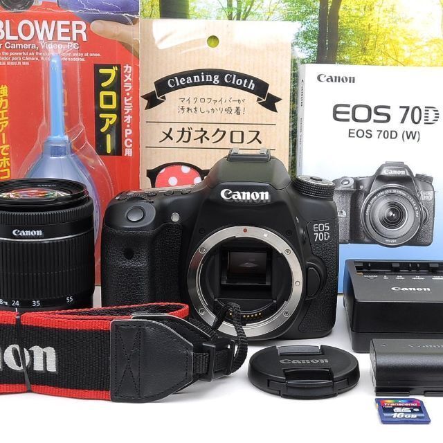 Canon Canon EOS 70D☆WiFi搭載＆一瞬を逃さない高速連写☆