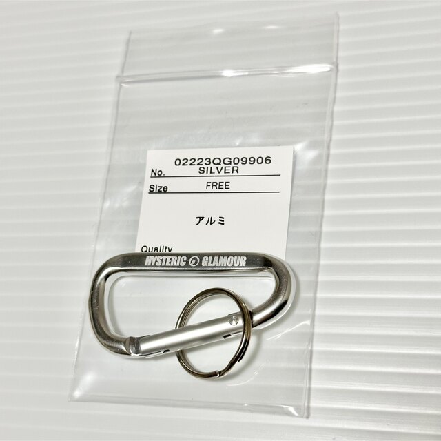 HYSTERIC GLAMOUR - 未使用品！ HYSTERIC GLAMOUR カラビナ キーリング