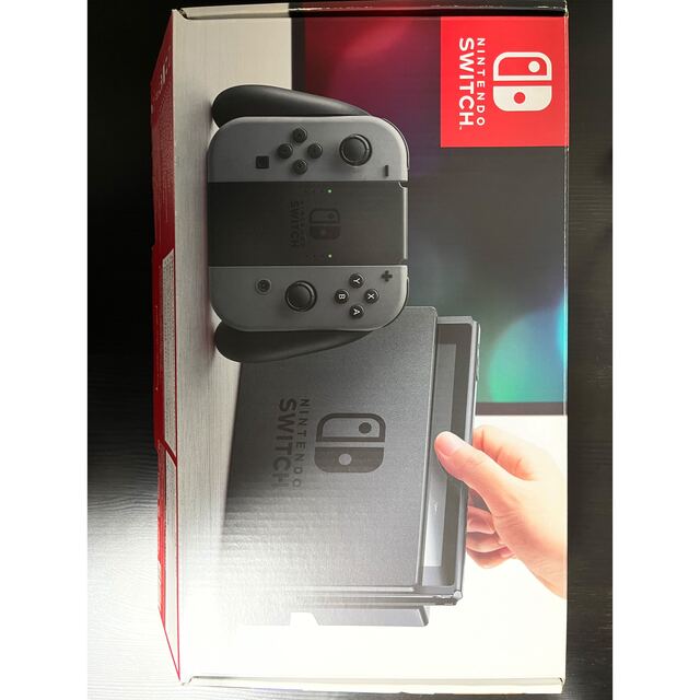 Nintendo Switch - ニンテンドースイッチ グレー 本体 備品・箱セット
