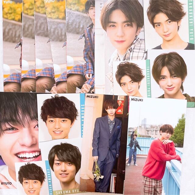 ジャニーズ データカード 厚紙カード デビュー組、Jr ジャニーズ