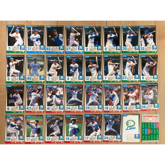 Takara Tomy - タカラ プロ野球カードゲーム 西武ライオンズ 96年の