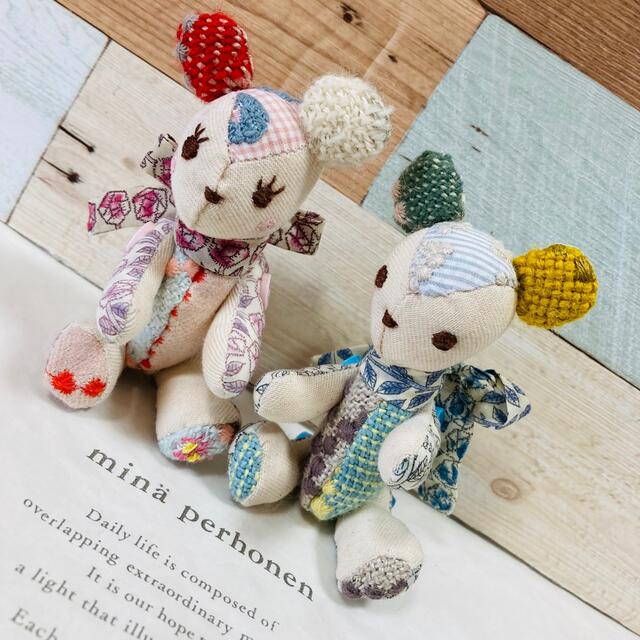 mina perhonen - ミナペルホネン 夫婦テディベア｡ﾟの通販 by m.mao's