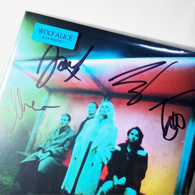 直筆サインCD Wolf Alice Blue Weekend ウルフ・アリスの通販 by