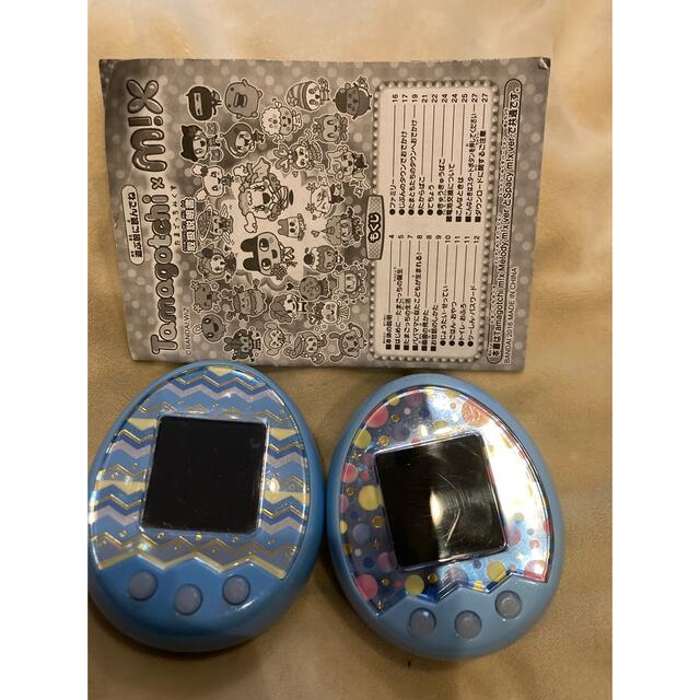 BANDAI - たまごっちみくす スペイシー メロディー ブルー 2点セットの