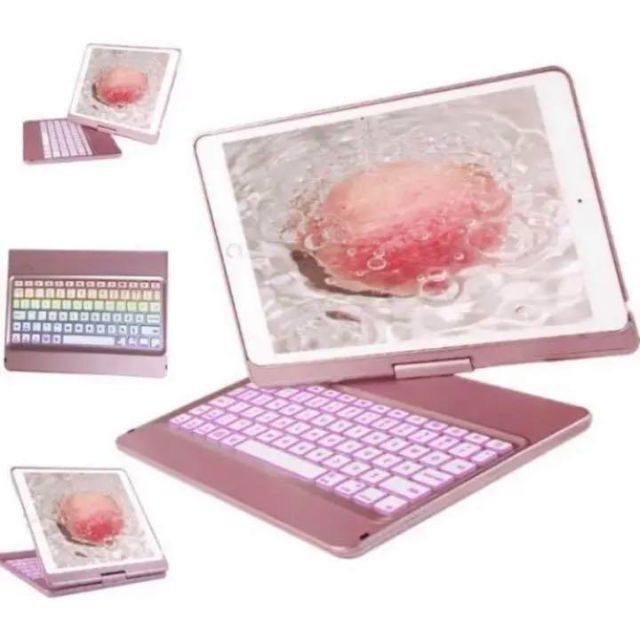 iPadが瞬時にエレガントなMacBook仕様に早替り♪❤ケース＆キーボード