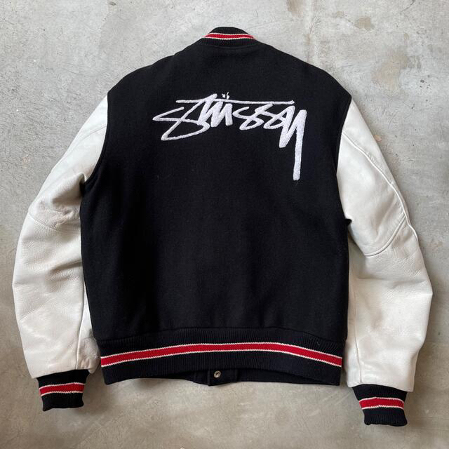 STUSSY - 【世界1000着限定】stussy varsity jacket 2003の通販 by T
