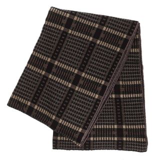 DRIES VAN NOTEN - ドリスヴァンノッテン 大判千鳥チェック柄ストール