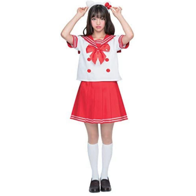 サンリオ - 超美品 新品 サンリオ コスプレ 制服 可愛い キティちゃん