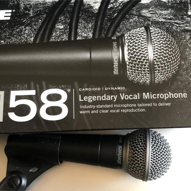 SHURE SM58 ゴッパー シュアー ダイナミックマイクの通販 by Miishop
