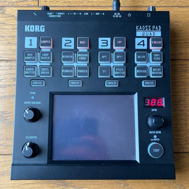 KORG KAOSS PAD QUAD 未使用品 KORG KAOSS PAD QUAD 未使用品 KORG