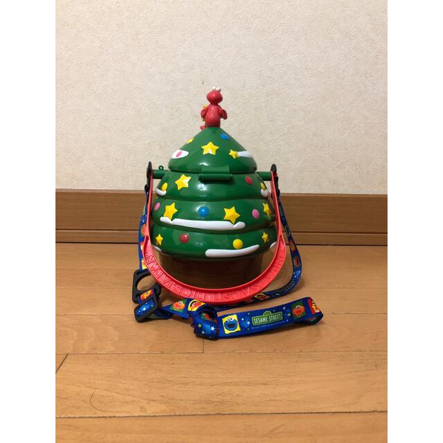 USJ - 【激レア】USJポップコーンバケット エルモ クリスマスツリーの