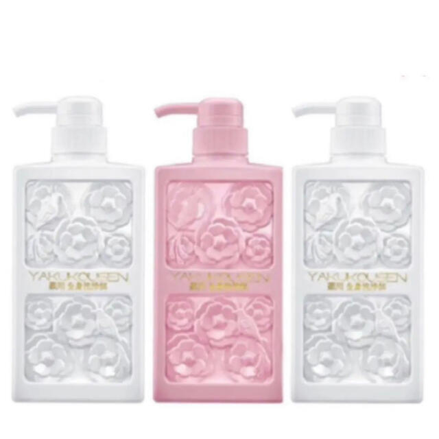 薬酵泉 薬用 全身洗浄料 500ml×3本、100ml×1本 薬用