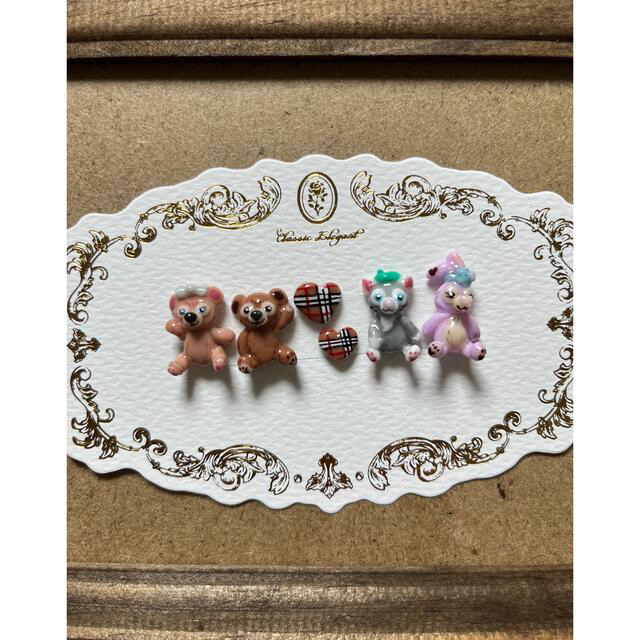 ダッフィー - 3Dネイルパーツ 【ダッフィーフレンズ ダッフィー