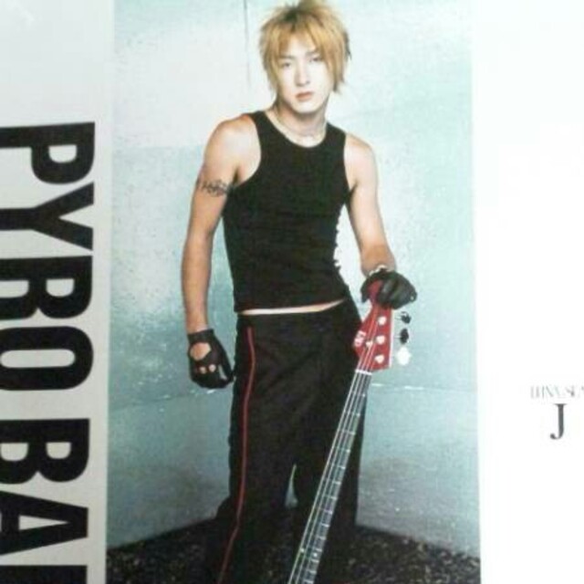 LUNA SEAジェイJさんESPポスター非売品ベースPYRO BABY小野瀬潤の通販