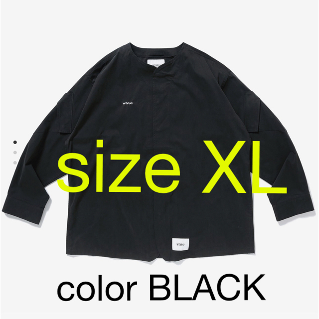 W)taps - WTAPS SCOUT/LS/NYCO.TUSSAH Black XLの通販 by アパレル
