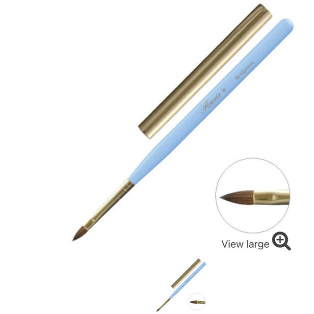 新品 未使用 フルーリア デザスカ デザインスカルプチュアブラシ