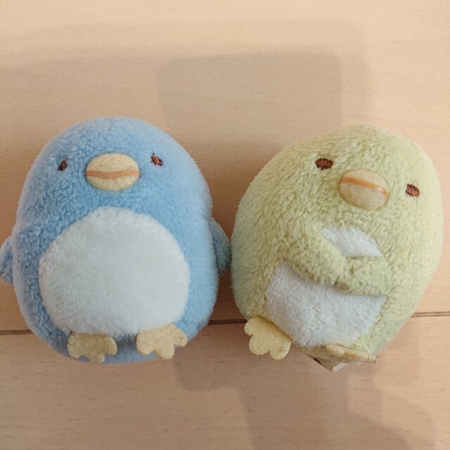 初期タグ すみっコぐらし てのりぬいぐるみ ぺんぎん(本物) ぺんぎん