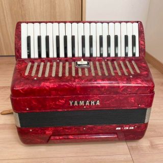 希少レア】Yamaha アコーディオン 30鍵 ピンク 希少レア】Yamaha