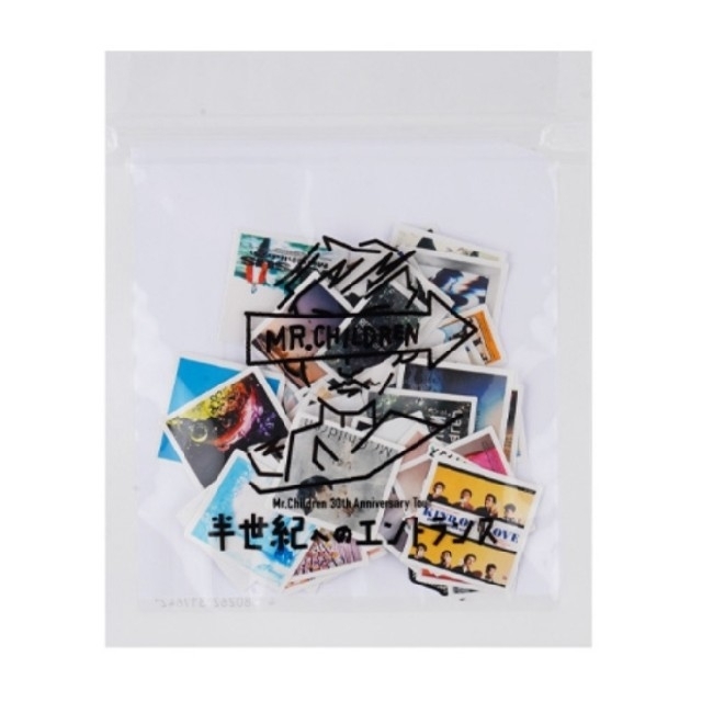 ミスチル フレークシールステッカーMr.Children半世紀へのエントランス