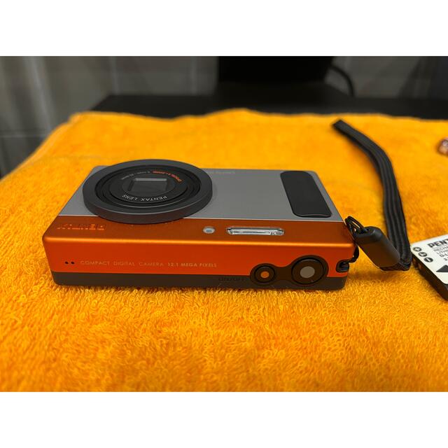 可愛いすぎるコンデジ】PENTAX optio H90 オレンジ×シルバー 【公式通販】