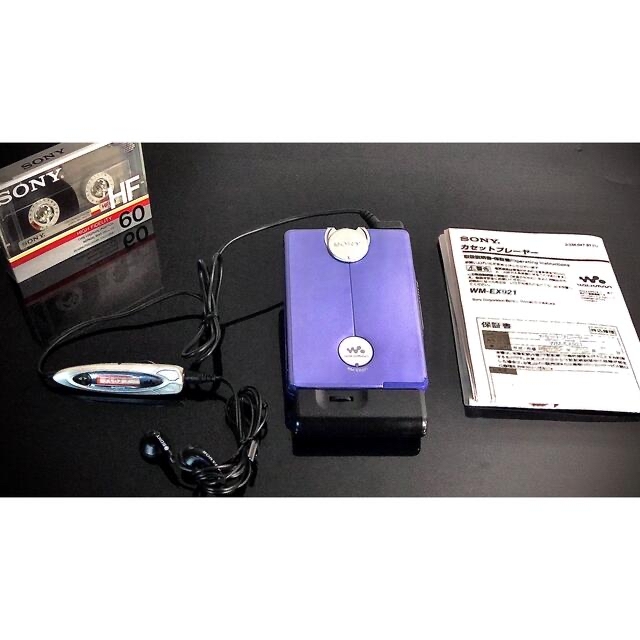 SONY - カセットウォークマン SONY WM-EX921「整備済み、完動超美品