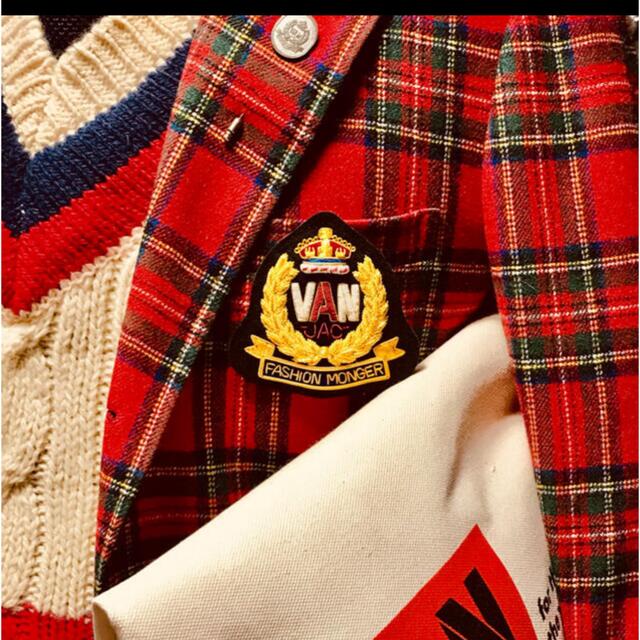 VAN Jacket - 絶版！VAN正規エンブレム30年もの昭和初期、青帯希少