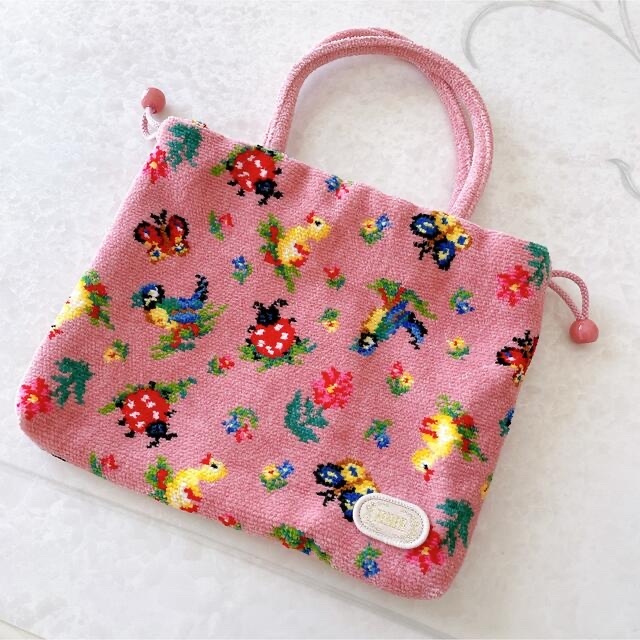 FEILER - フェイラー ハイジ 巾着バッグ ピンクの通販 by piyoyoyoyo