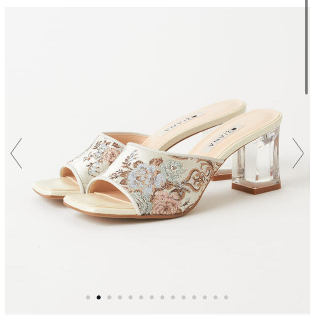 DIANA - 【Hinaさん専用】DIANA クリアヒールミュール Lの通販 by 破格