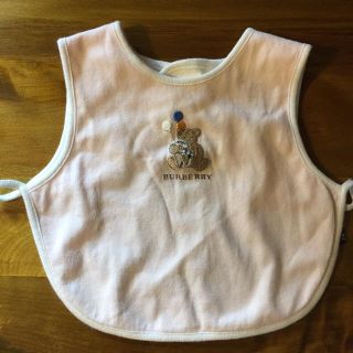 新品タグ付】BURBERRY バーバリー 半袖ロンパース 食事エプロン セット