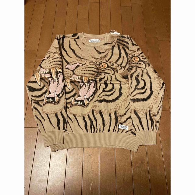 WACKO MARIA - L 新品 22SS ワコマリア TIM LEHI ジャガード ニット