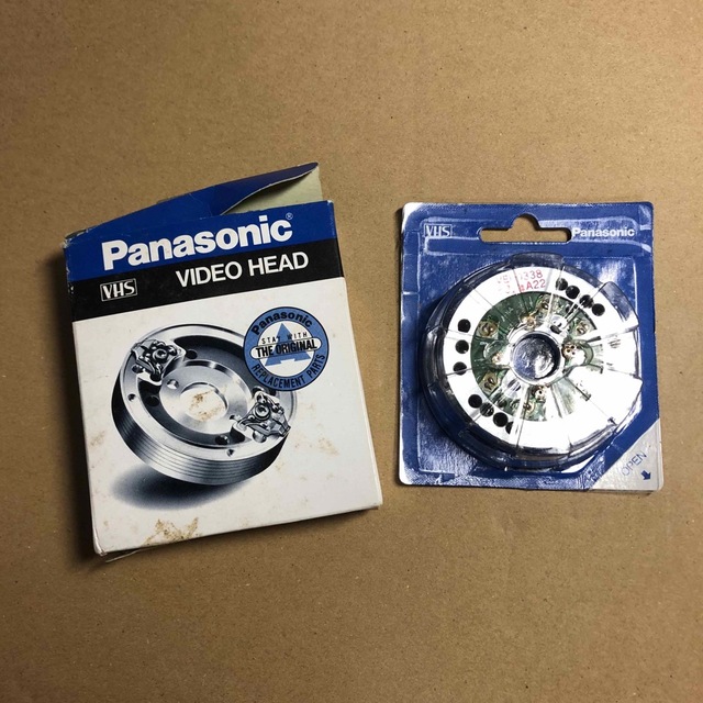 パナソニックVHSビデオデッキ映像ヘッドVEH0326ウエシリンダーの通販