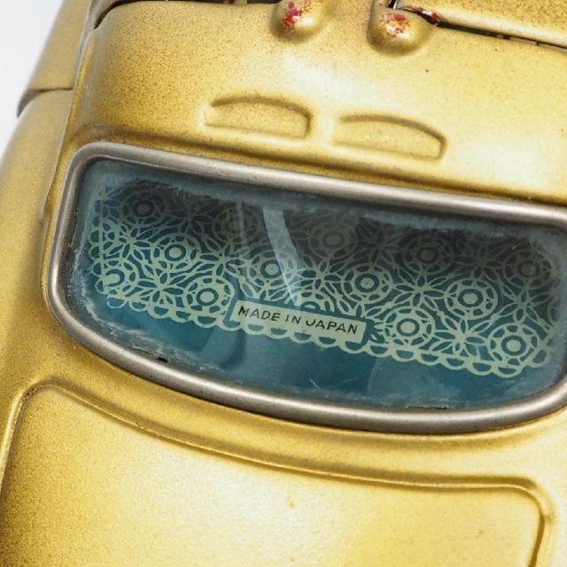 BANDAI - バンダイ メルセデスベンツ300SLリペイント金リモコン欠tin