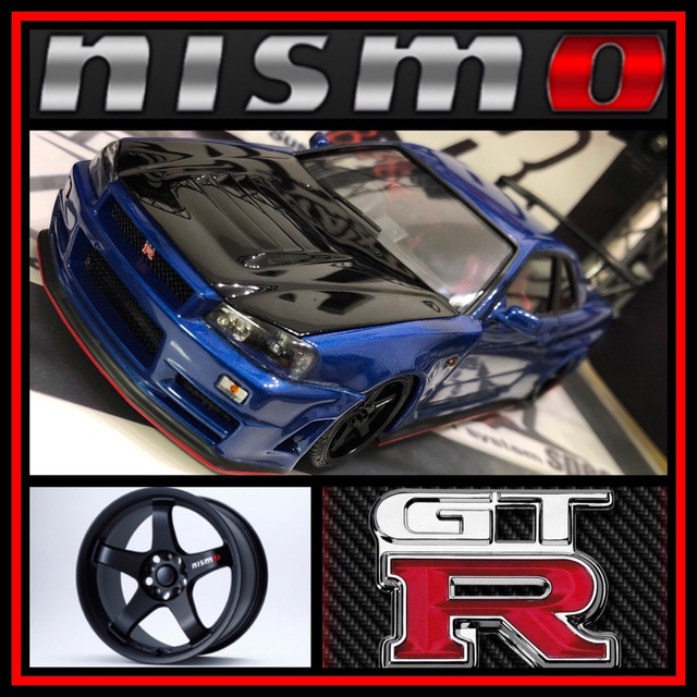 NO.164 1/24 スカイラインR34 GT-R nismo Z-tuneの通販 by NOB@(制作