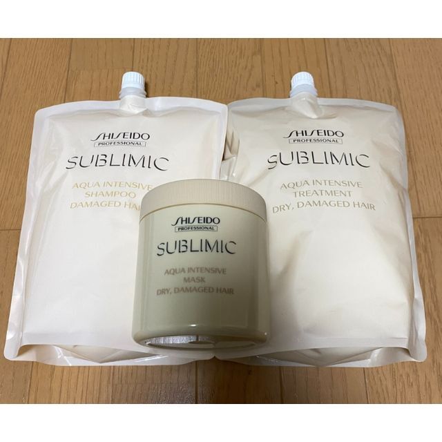 資生堂 サブリミック アクアインテンシブ 3点 （D）セットの通販はau