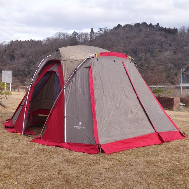 Snow Peak - 廃盤 希少 スノーピーク snowpeak リビングシェルS グレー