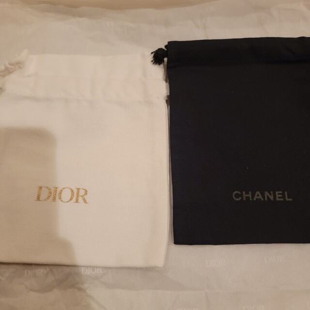 CHANEL - シャネル ディオール ノベルティ 巾着 デパコスの通販 by C's