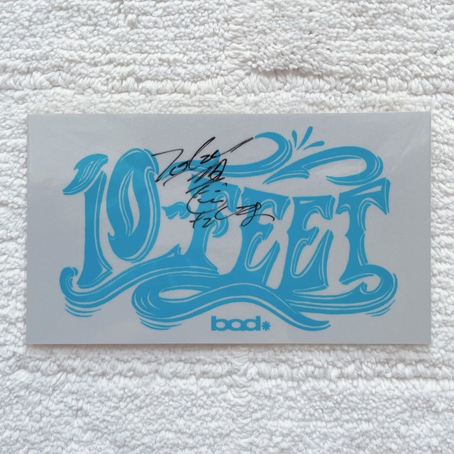 10-FEET テンフィート CD3枚セット タクマサイン入りステッカー付きの