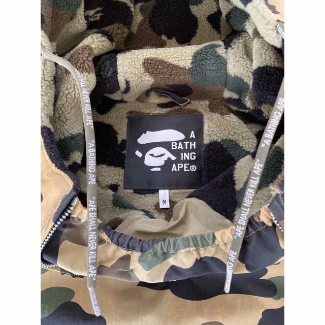A BATHING APE - BAPE 迷彩ハーフジップジャケット Mの通販 by deen 's