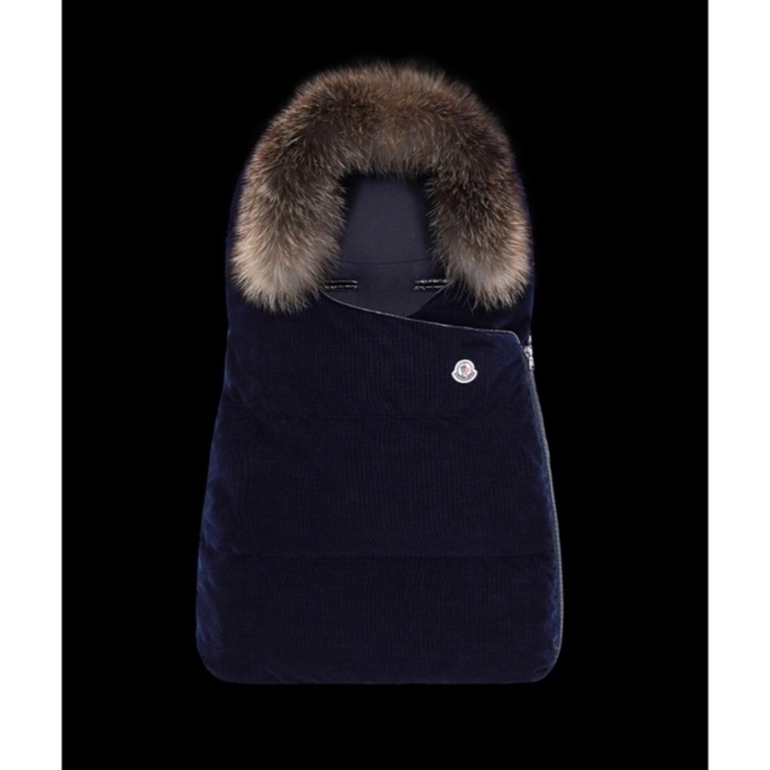 MONCLER - 新品モンクレールファー付きコーデュロイダウンおくるみ