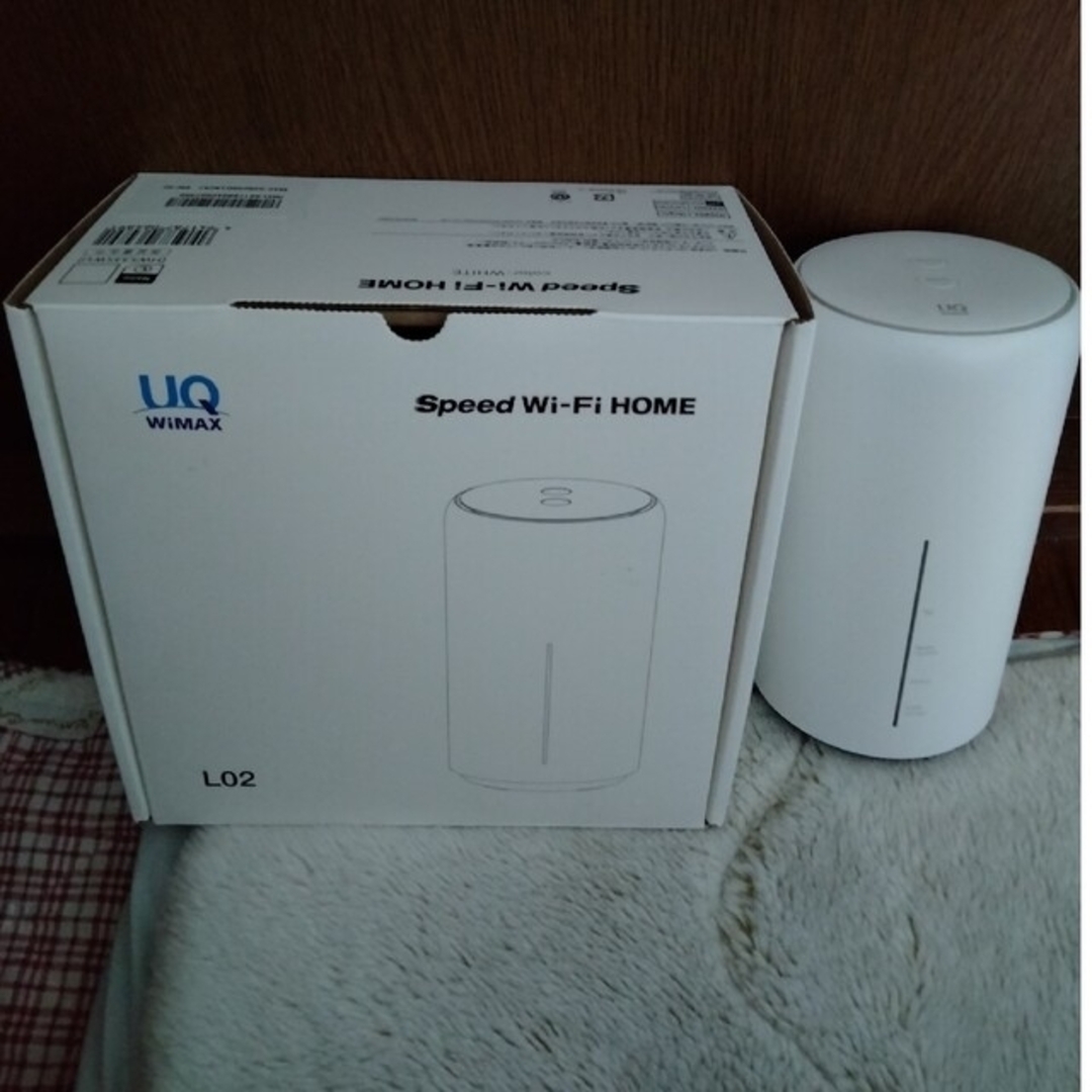 au - Speed Wi-Fi HOME L02 white UQ版の通販 by Reらくま's shop