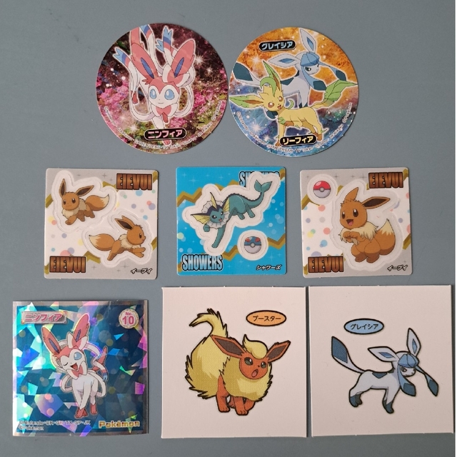 ポケモン - ポケモン【ブイズ シール】8枚セット イーブイ ニンフィア